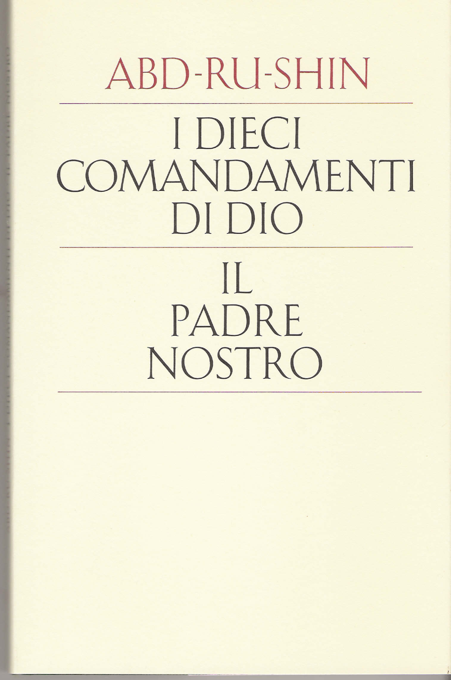 I Dieci Comandamenti